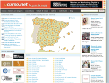 Tablet Screenshot of ecurso.net